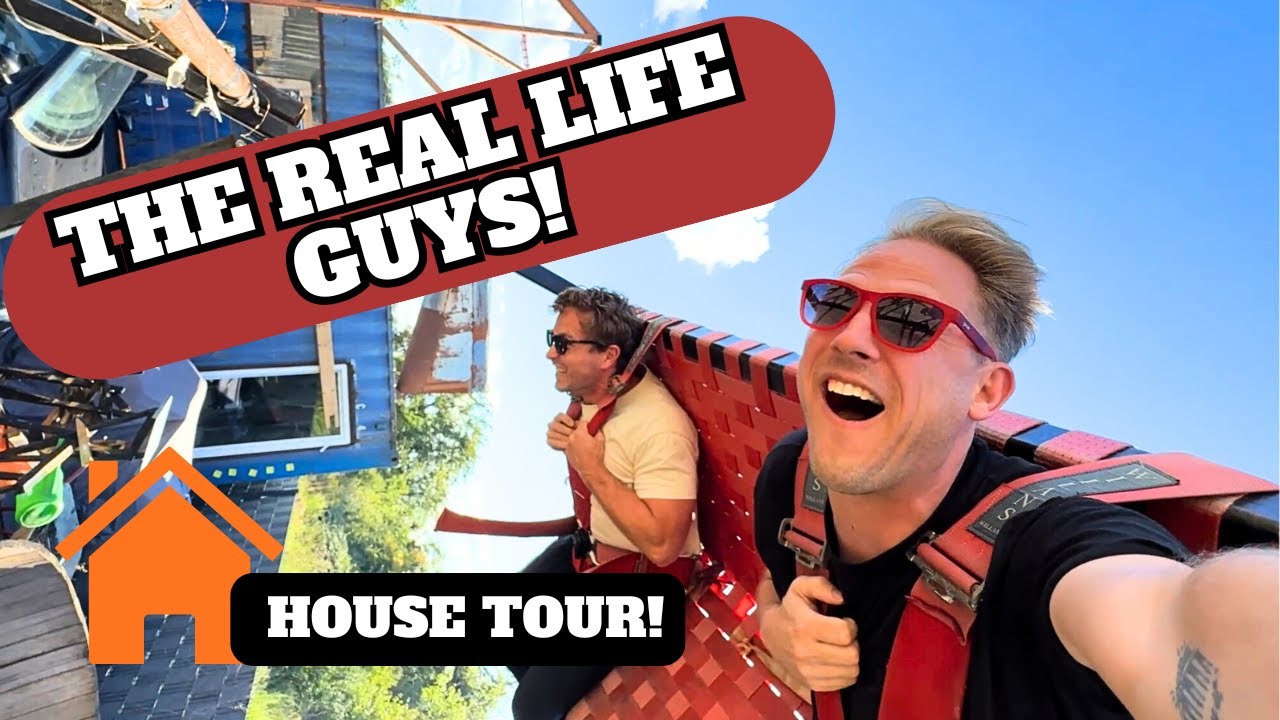 THE GEOCACHING VLOGGER VISITS THE REAL LIFE GUYS! (House Tour)