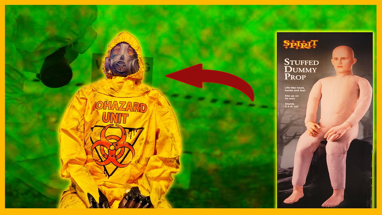 ☢️ SPIRIT HALLOWEEN biohazard suit ☢️