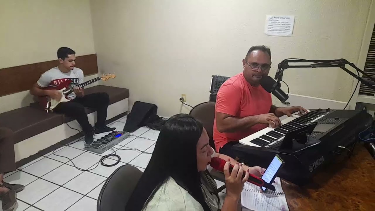 Vildinha e  Paulo Muniz na Uirapuru 