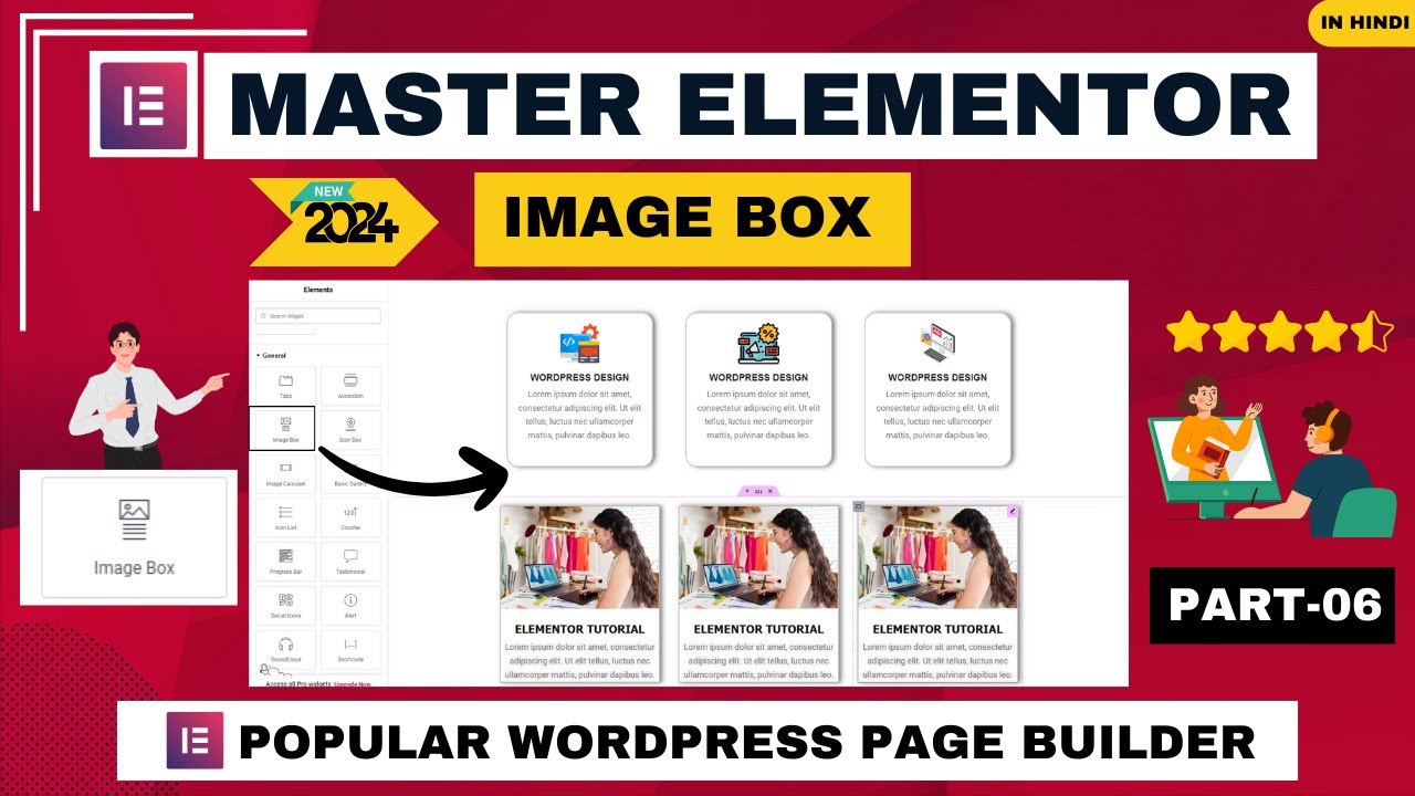 [IMAGE BOX] Master Elementor Image Box | Elementor Tutorial 2024 | Part-06 | Wordpress Page Builder