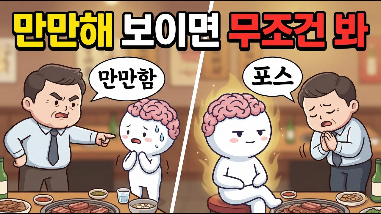 함부로 못 하는 사람들의 한 끗 차이, 만만한 인생 끝내는 3단계 심리 전략
