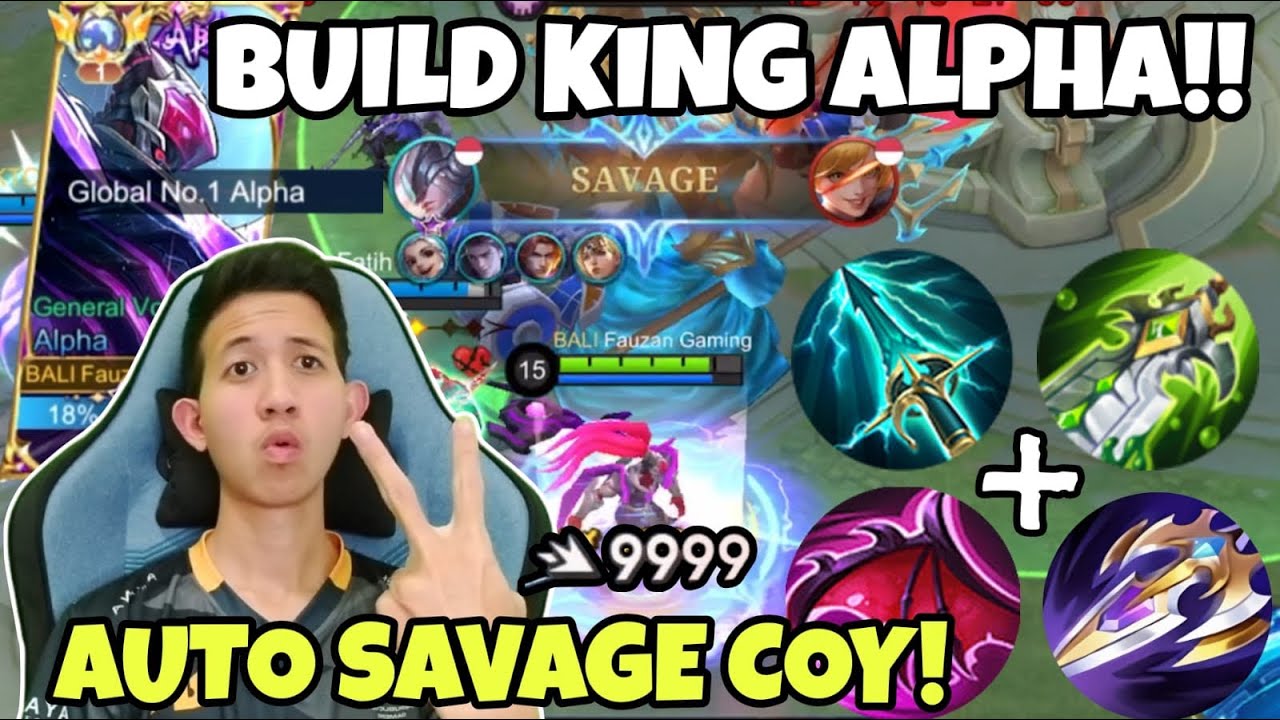 INILAH BUILD ALPHA FAUZAN TERBARU DAN TERSAKIT!! DIJAMIN SAVAGE!