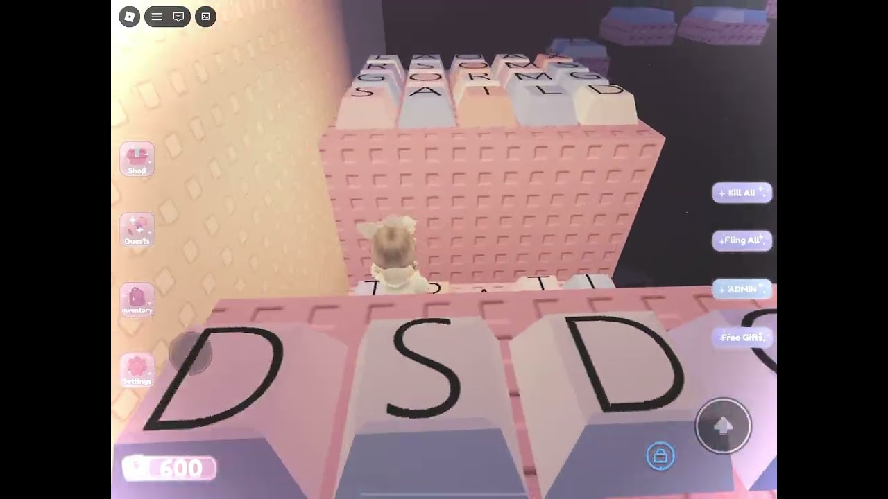 Keyboard obby, pt1
