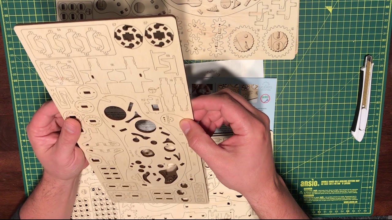 UGears Mechanical Model Horse-Mechanoid Assembly Instructions Video