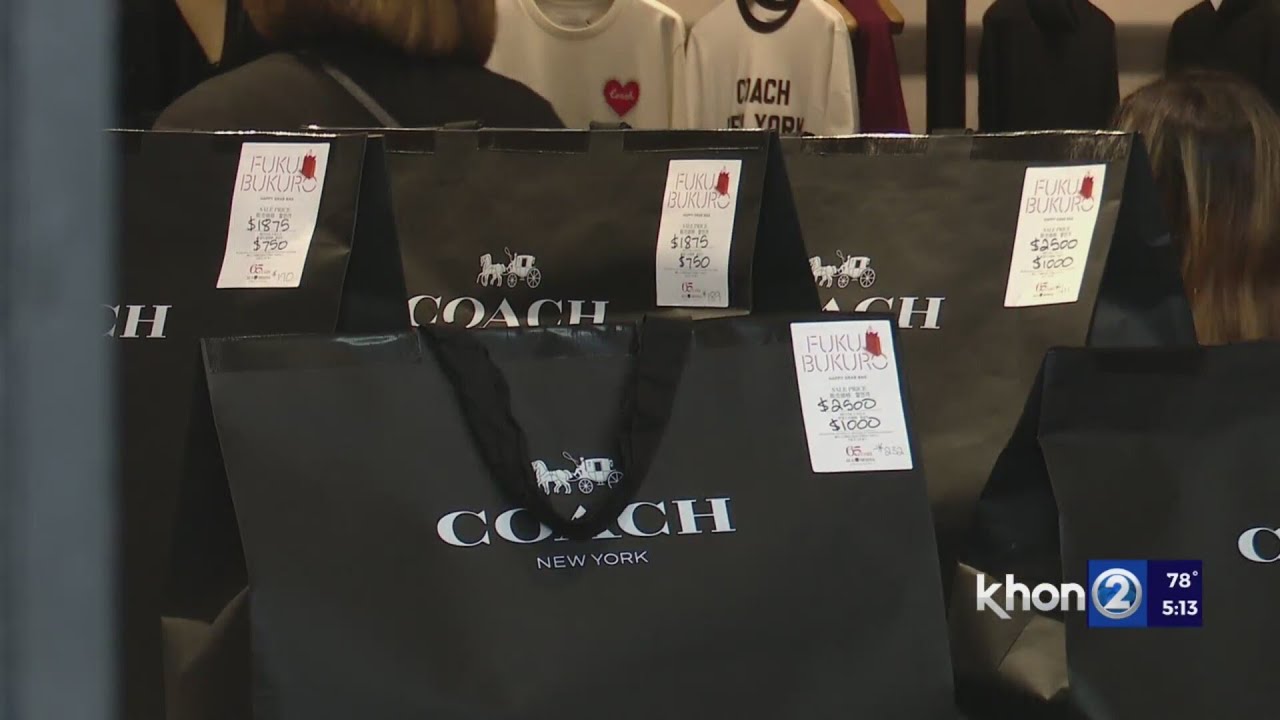 Fukubukuro sell out fast at Ala Moana stores on New Year's Day