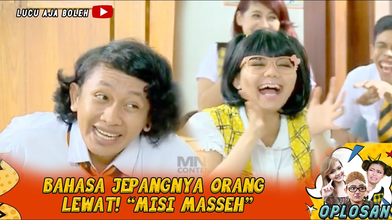 GINI DOANG RINA SAMPE NGAKAK! BAHASA JEPANGNYA ORANG LEWAT! “MISI MASSEH” | OPLOSAN EPS 45 PART 2