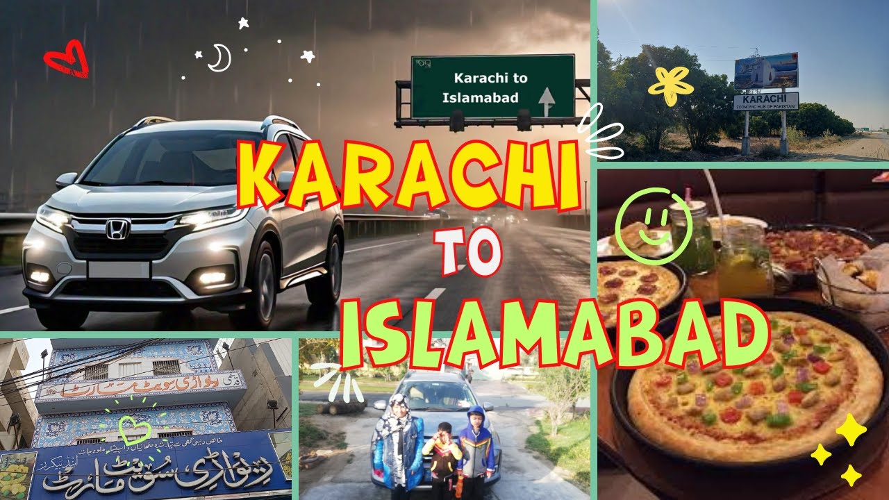Karachi To Islamabad By Road | Family Travel | Winter Trip with Guide and Details
