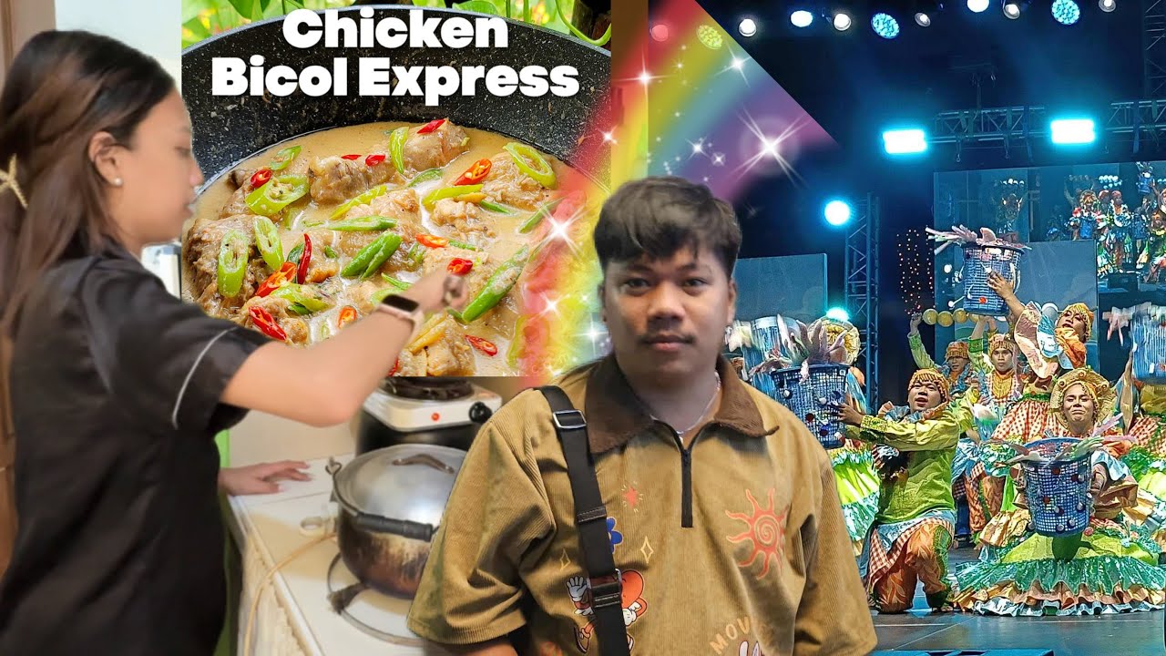 NANUOD  SA DANCE CONTEST NG MGA BAYUT!😍 + NAG-LUTO NG CHICKEN BICOL EXPRESS! (ANG SARAAAP😍!)