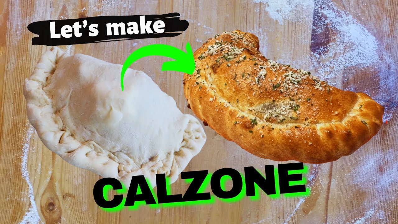 Easy Homemade Pepperoni Calzone | Perfectly Cheesy & Delicious!