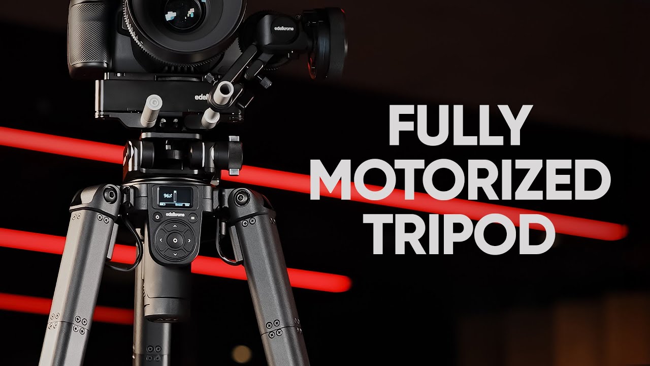 Представляем Tripod X &mdash; первый в мире полностью моторизованный штатив.