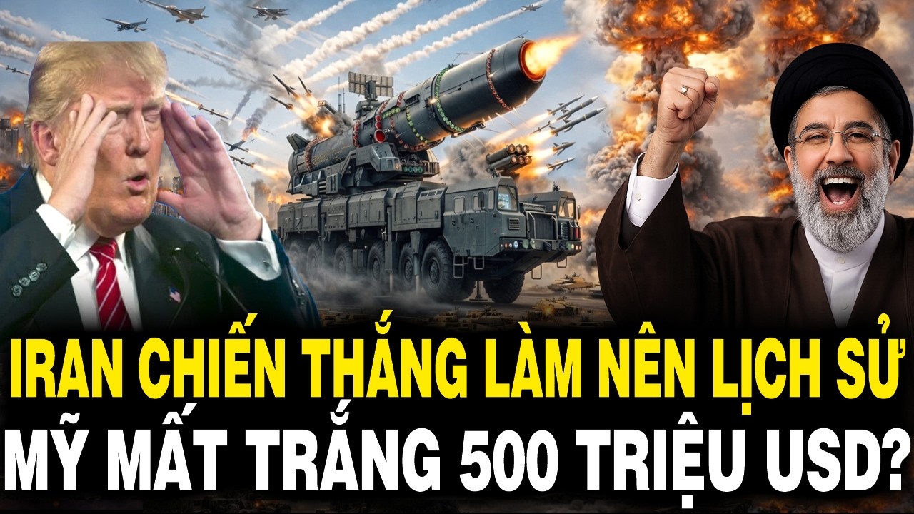 Iran Chiến Thắng L&agrave;m N&ecirc;n Lịch Sử, Mỹ Mất Trắng 500 Triệu USD Khiến Trump ĐAU ĐẦU? | TIN TỨC 24H TV