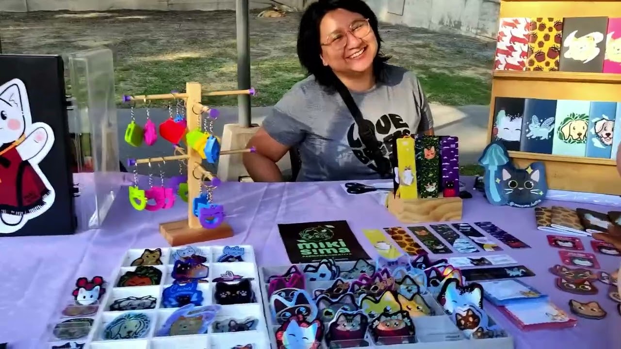 Recorri3endo la feria Arte y Literatura en la Usina Cultural de Salta (hay mucho talento)