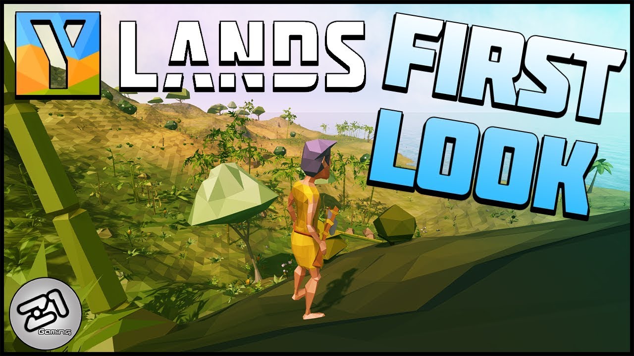 First Look YLands Episode 1 ! First Base Building! Lets Play YLands Gameplay | Z1 Gaming
