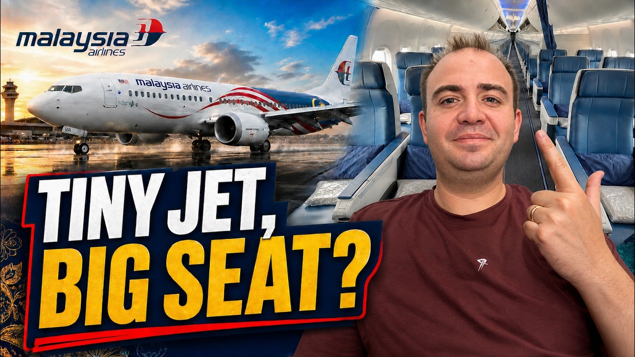 Malaysian's REGIONAL business class cabin | Flight Review | Kuala Lumpur-Bangkok | B737-800