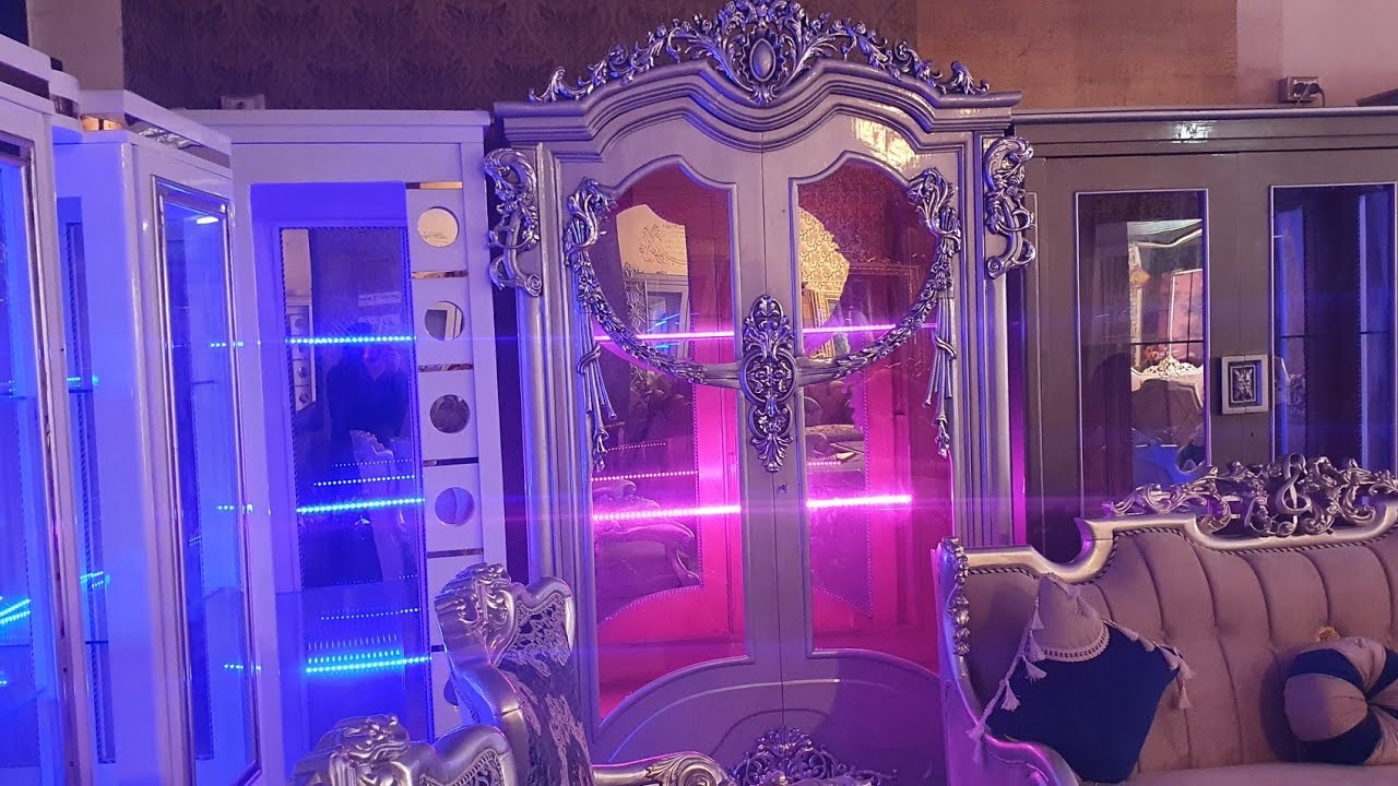 اشيك  نيش فردانى فى  مصر ملوكى  😃المدهب والسلفر عموله دمياطى  ٢و٣و٤ درفه  بالاسعار  وشحن محافظات