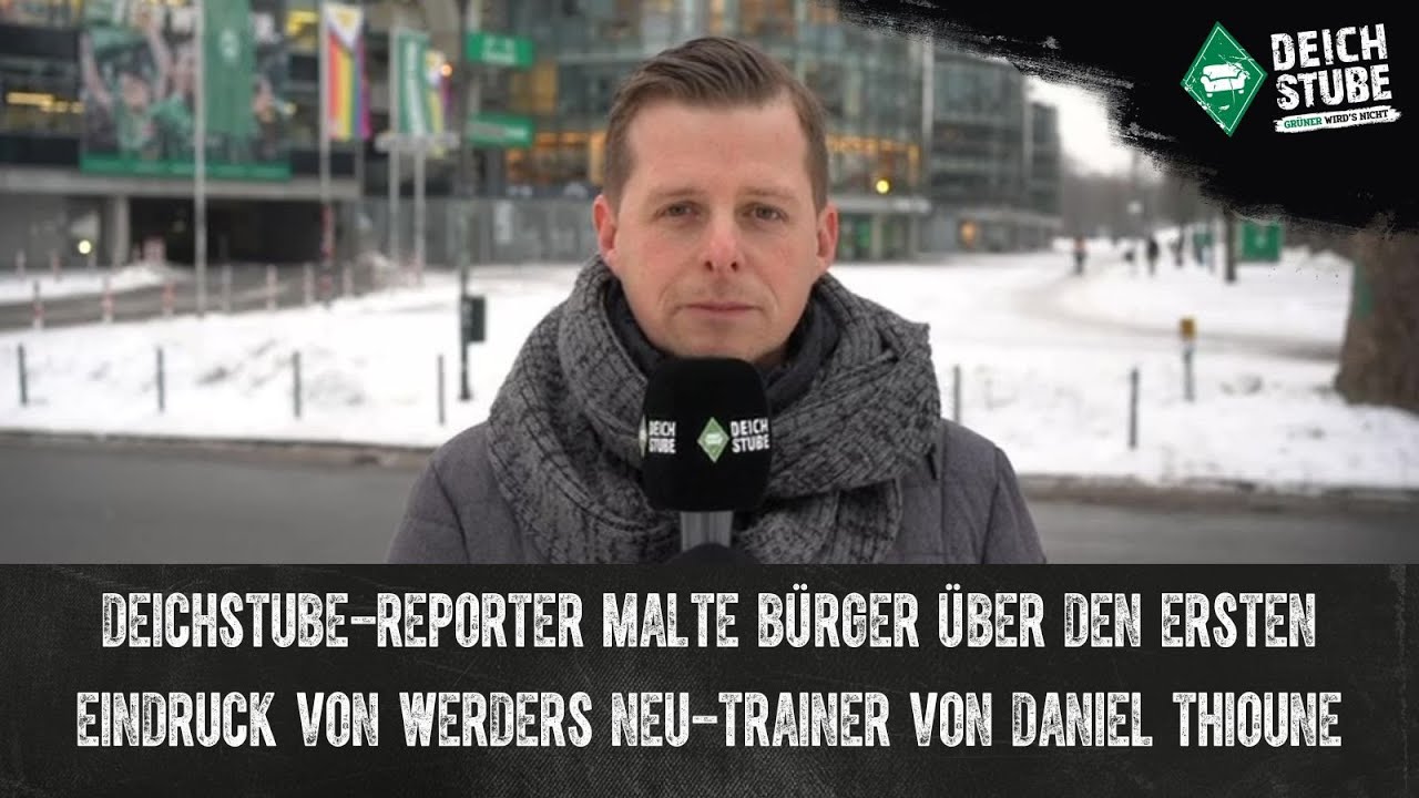 „Sehr leidenschaftlich, sehr engagiert“: Welchen Eindruck Werder-Neu-Trainer Daniel Thioune macht!