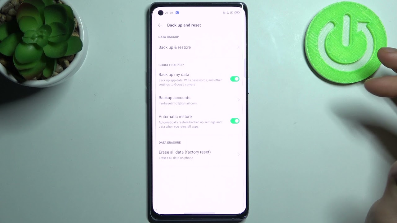 How to Reset System Settings to Default Values on OPPO Reno 6 Pro 5G - Restore Factory Settings OPPO