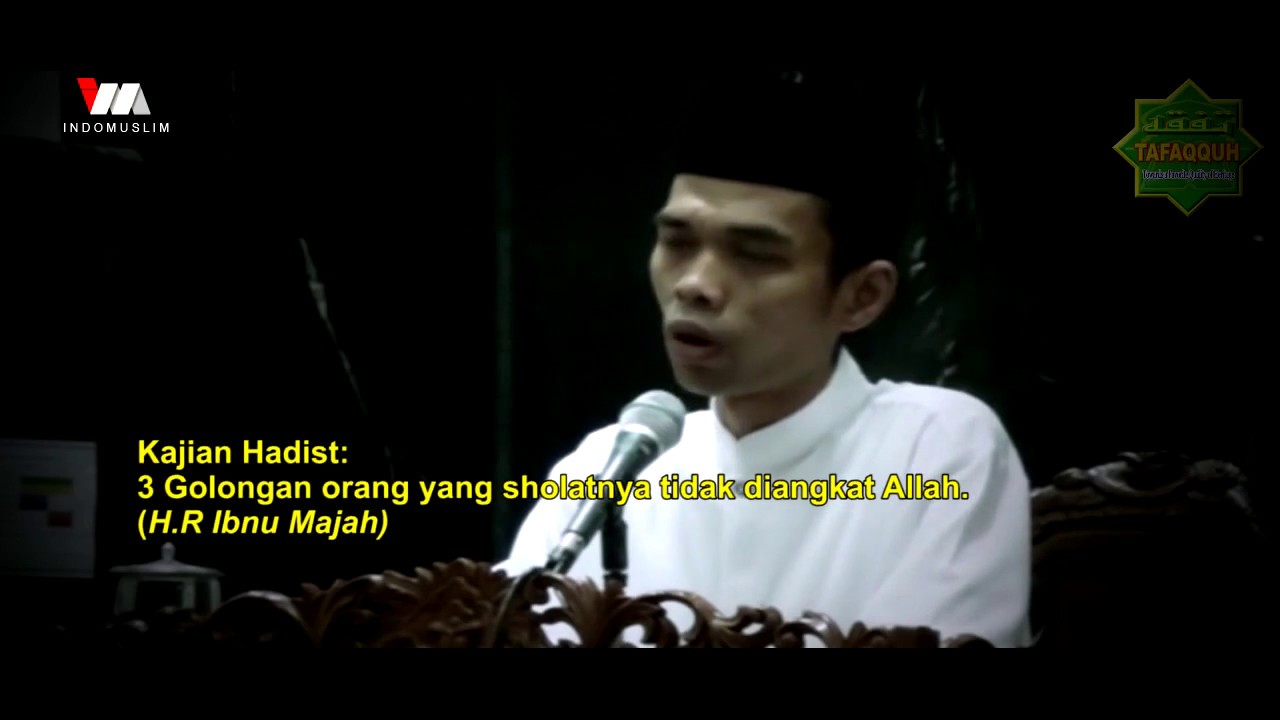 Orang Yang Shalatnya Tidak Diterima Allah - Ustadz Abdul Somad, Lc  MA