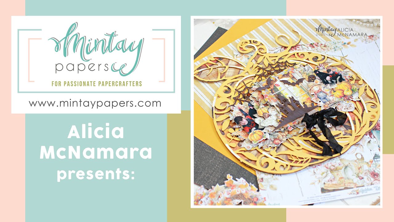 #250 | Pumpkin frame with Chippies and Autumn Book | AliciaMcNamara