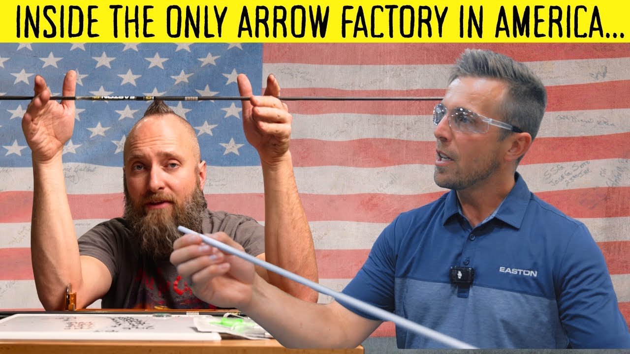 We went Inside Easton’s Arrow Factory… (How It’s Made)