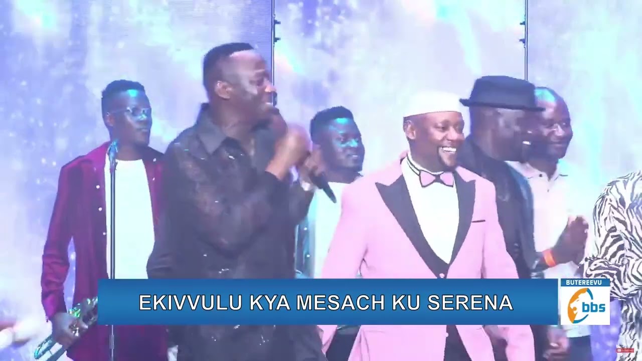 Hon. Lutaaya yegasse ku Mesach nebayimba Bwagamba enduulu netta abantu ku Serena 