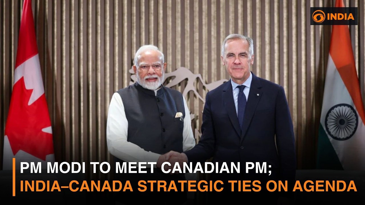 PM Modi to Meet Canadian PM; India–Canada Strategic Ties on Agenda & more news | DD India live