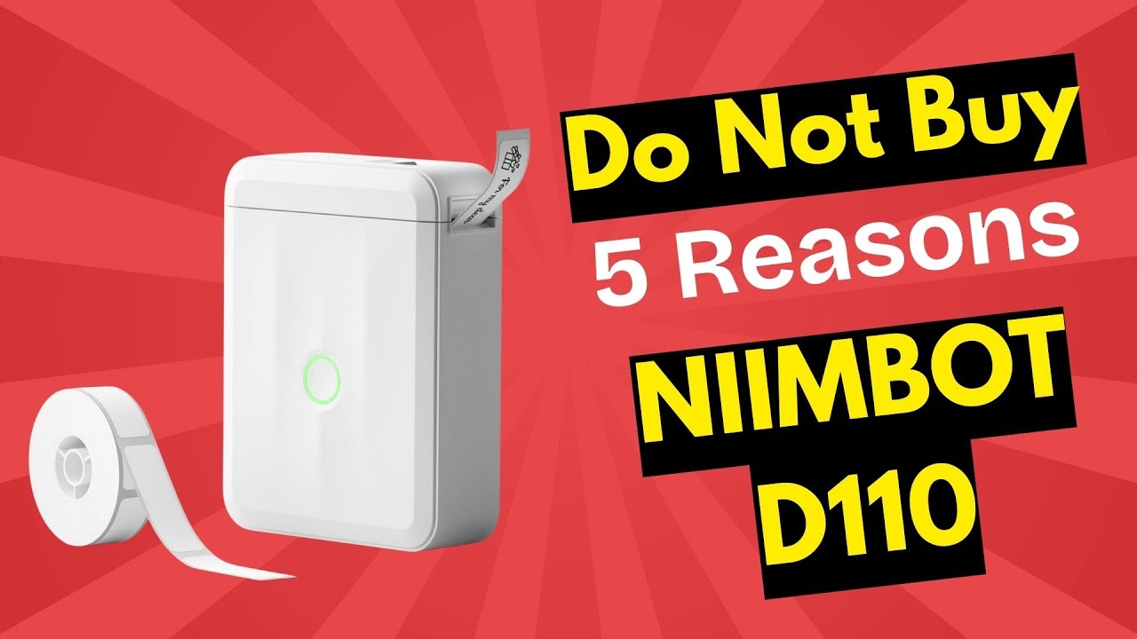 NIIMBOT D110 Label Maker &ndash; TRASH? Spyware App, Subscriptions & Locked Labels | Brutal Review