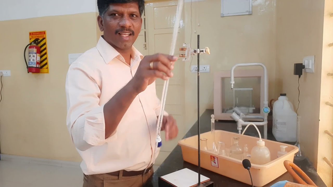 Volumetric analysis Demonstration (Tamil)