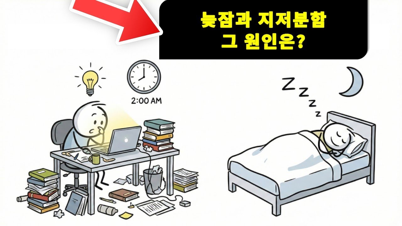 똑똑한 사람들은 왜 늦게 자고 방이 엉망진창일까?