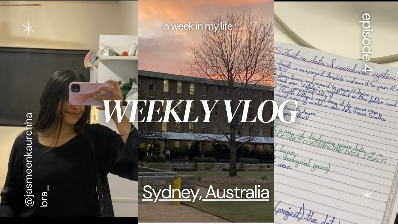 NOW OR NEVER 💪| A WEEK IN MY LIFE🫶🏻❤️🤩‼️| SYDNEY, AUSTRALIA 🇦🇺🤍| UNSW SYDNEY 💻📒👩‍🎓