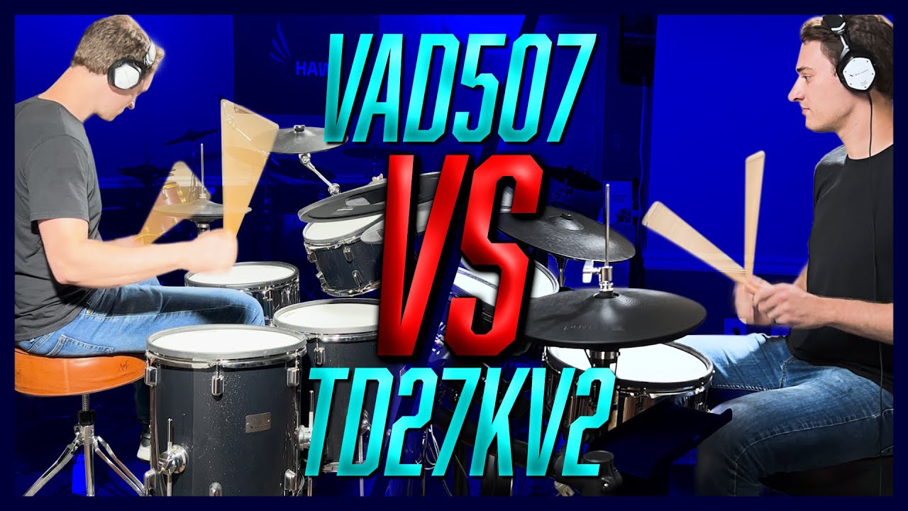 Roland VAD507 против TD-27KV2