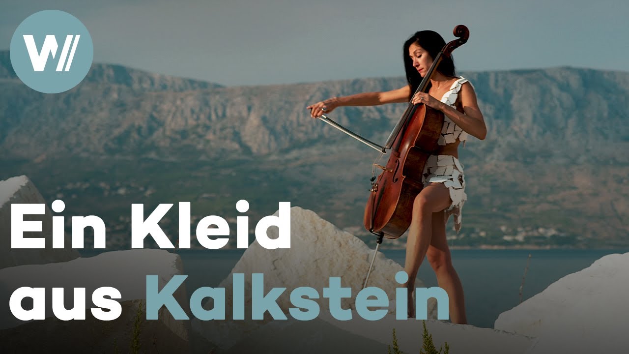 Ein Kleid aus Kalkstein, eine extravagante Verarbeitung des Natursteins in Kroatien