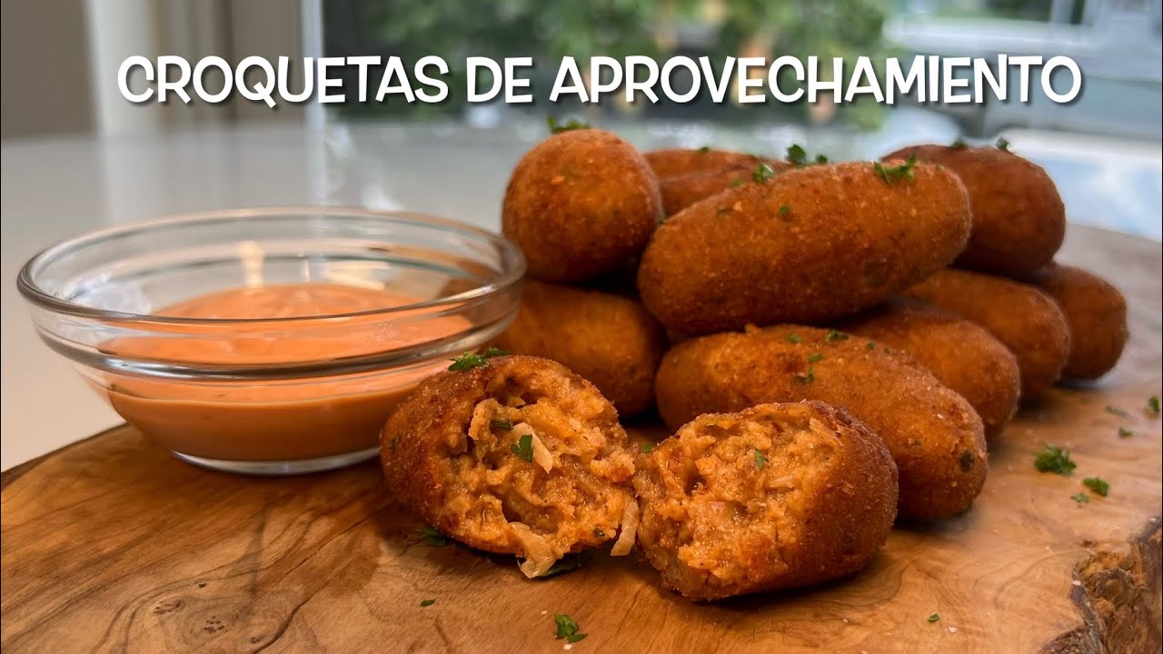 Croquetas de Aprovechamiento | Cocina Con Fujita