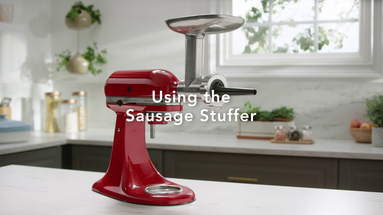 How to Use the New KitchenAid&reg; Metal Food Grinder Attachment