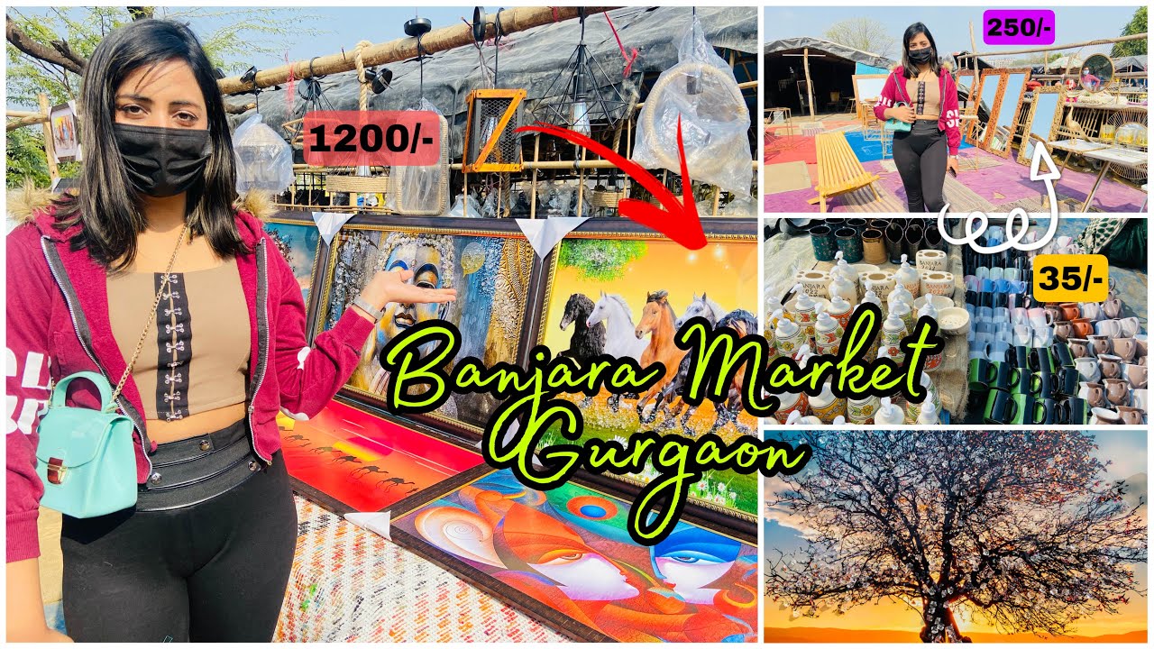 Banjara Market latest collection | 2022 | Best home decor market Gurgaon 🛋