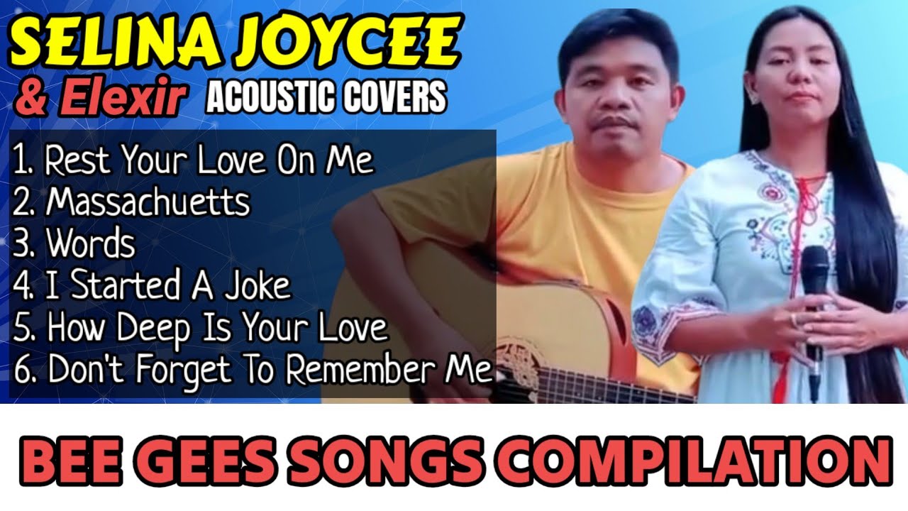 BEE GEES SONGS COVER COMPILATION | Acoustic Cover | Selina Joycee & Elexir