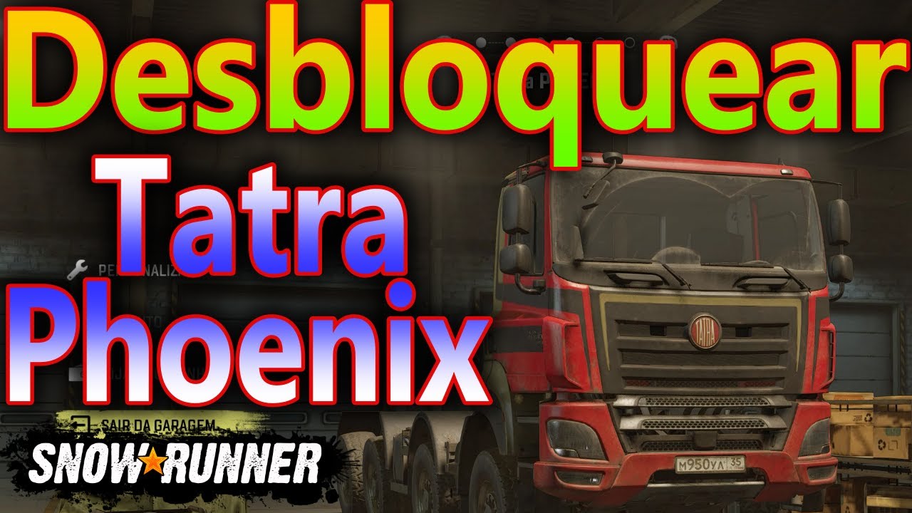 SnowRunner Dsebloquear Tatra Phoenix Gameplay PT | BR