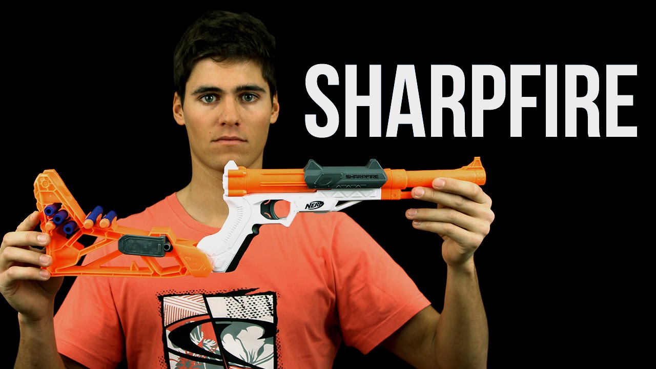 Nerf Sharpfire - 6w1 - recenzja nerfoteka.pl