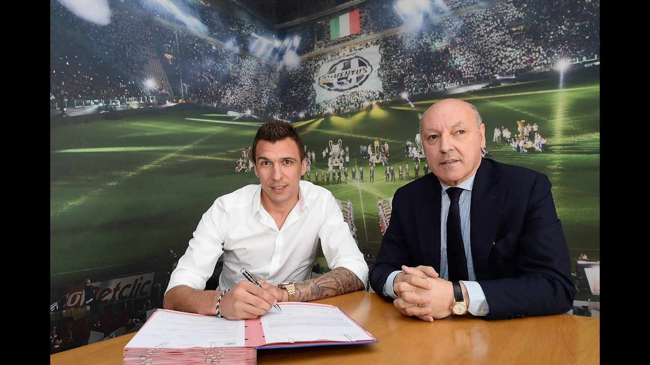 Mandzukic inizia la sua avventura alla Juventus - Mandzukic begins his Bianconeri adventure