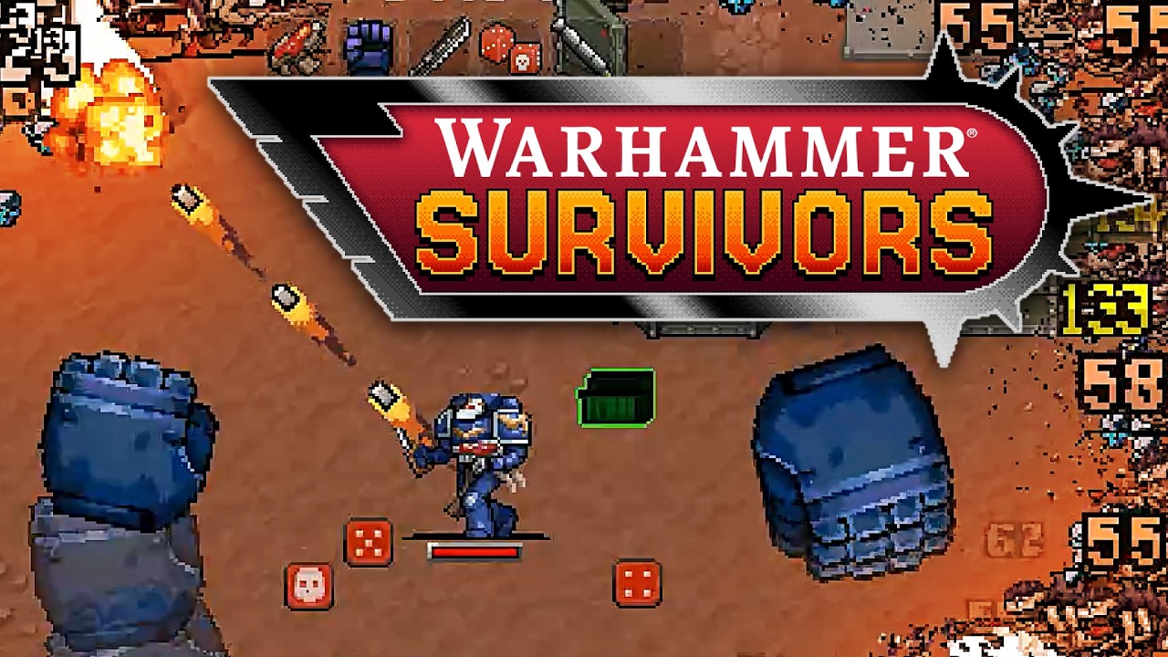 VAMPIRE SURVIVORS IS BACK BUT WITH A WARHAMMER TWIST! - WARHAMMER SURVIVORS