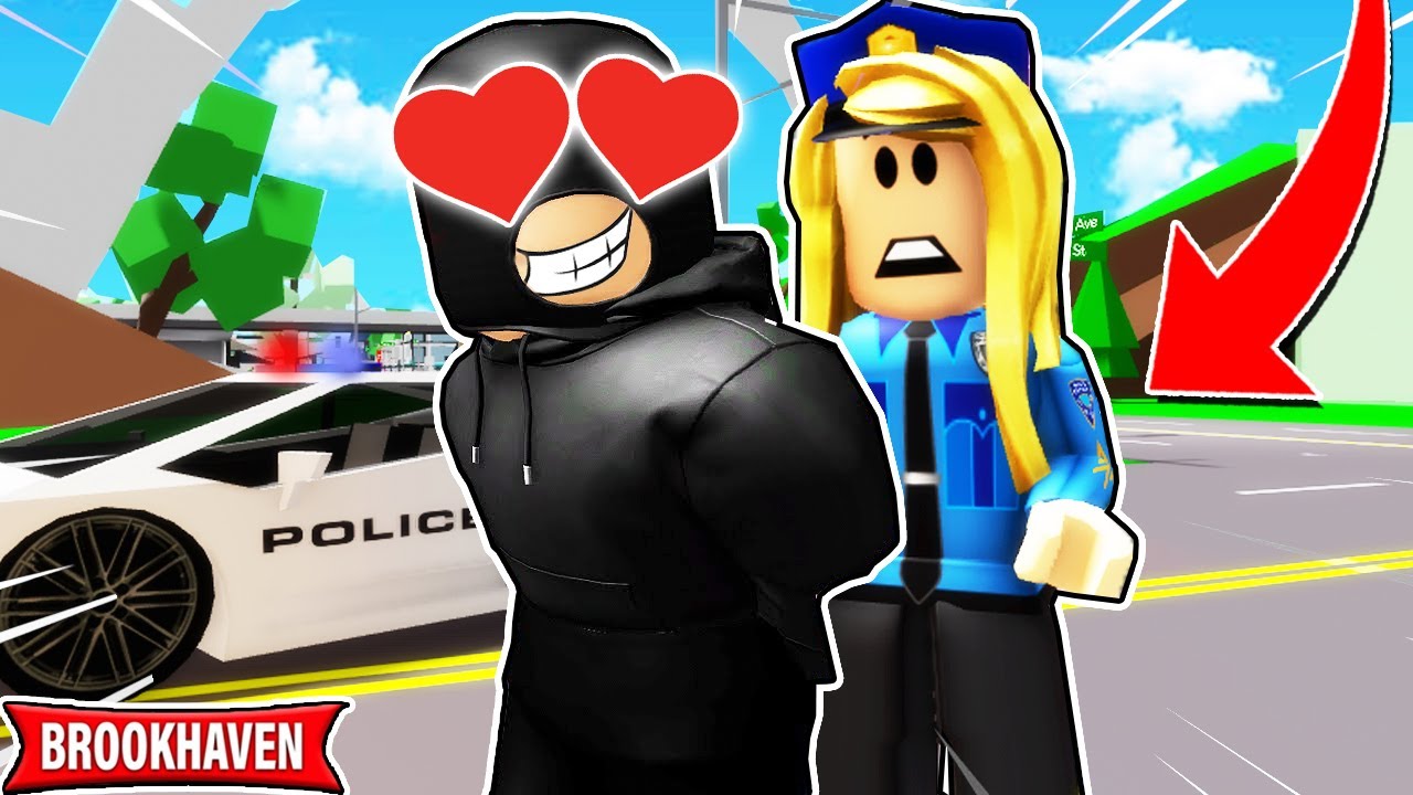 ZOSTAŁAM POLICJANTKĄ i KRYMINALISTA SIĘ WE MNIE ZAKOCHAŁ! 😱 (Brookhaven Rp)| Vito i Bella