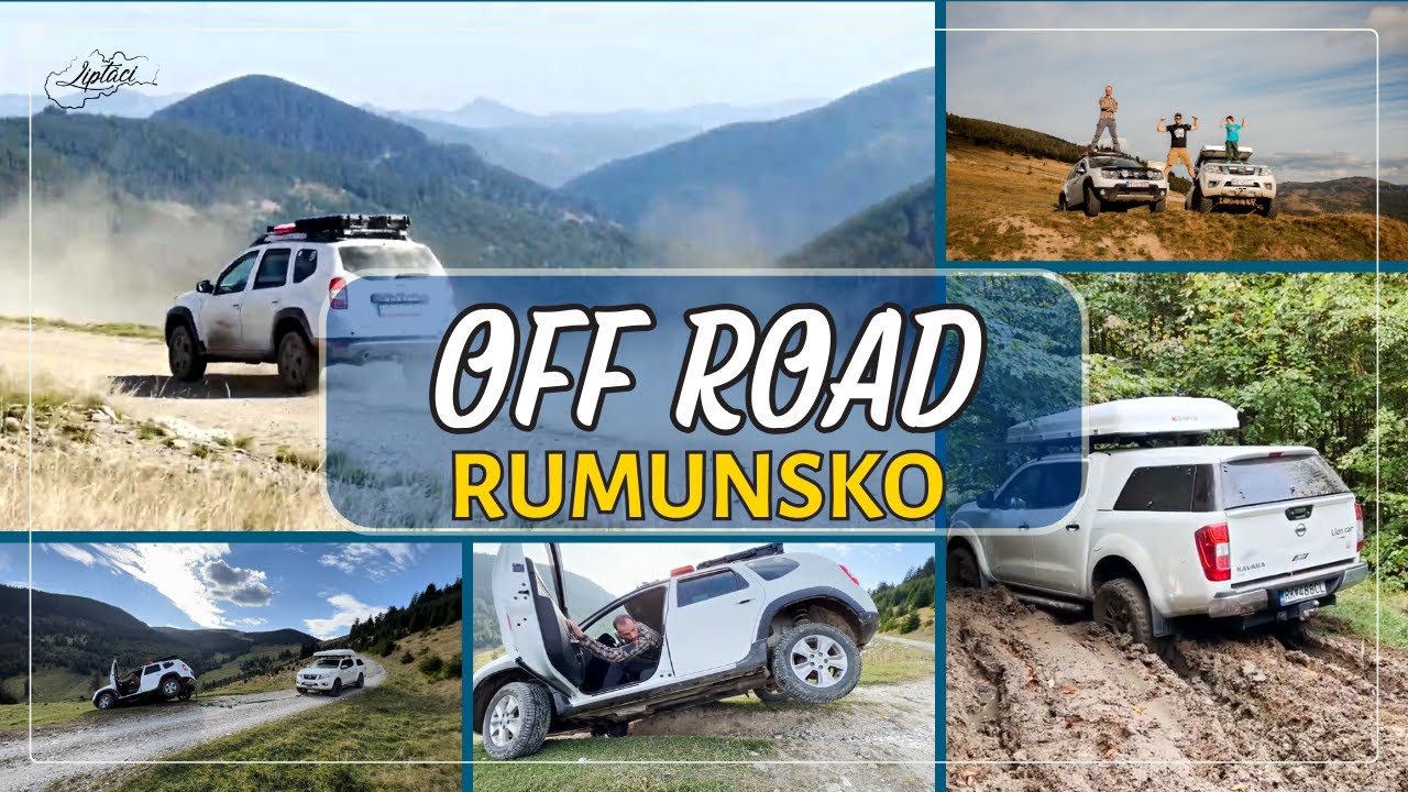 Dobrodružná expedícia OFF ROAD  v RUMUNSKU - Zapadnutý Nissan Navara vs Dacia Duster - LIPTÁCI