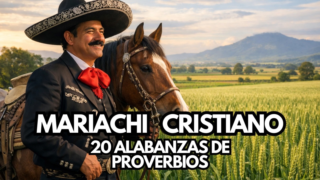 Rancheras Cristianas con mariachi Mexicano, 20 Proverbios en canción regional mexicana.