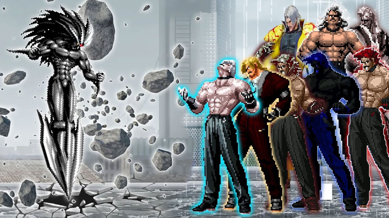 [Mugen KOF] Кадио против непобедимого Ругала Бёрнштейна и его несокрушимой команды