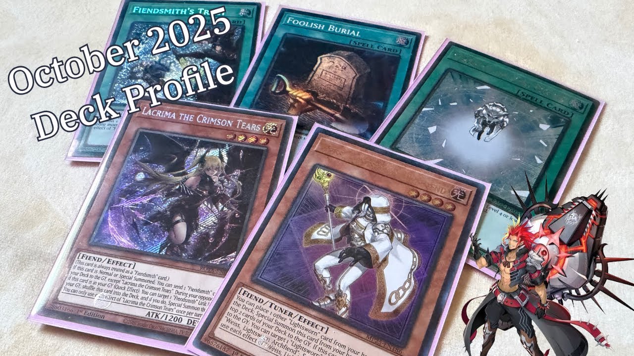 Профиль колоды TCG «Светлый кузнец» Yu-Gi-Oh! за октябрь 2025 г.