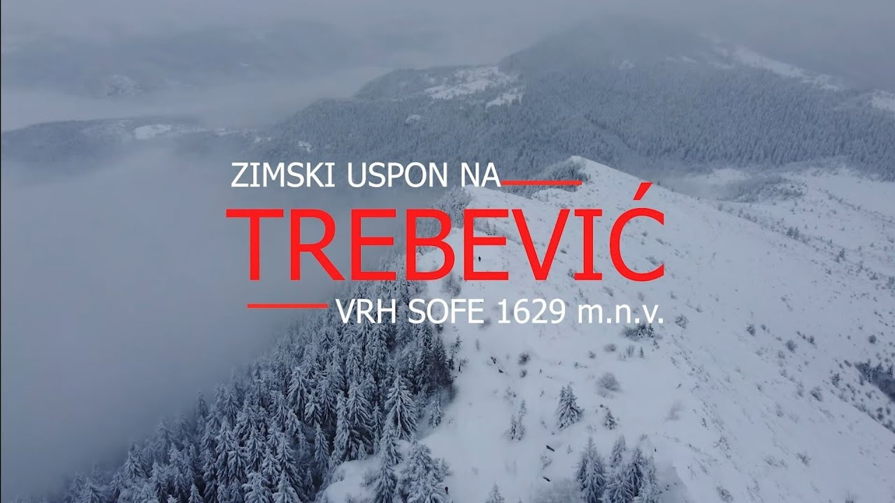 Zimski uspon na Trebević - Vrh Sofe 1629 m.n.v. #explorethebosnianmountains #trebević #winterhike