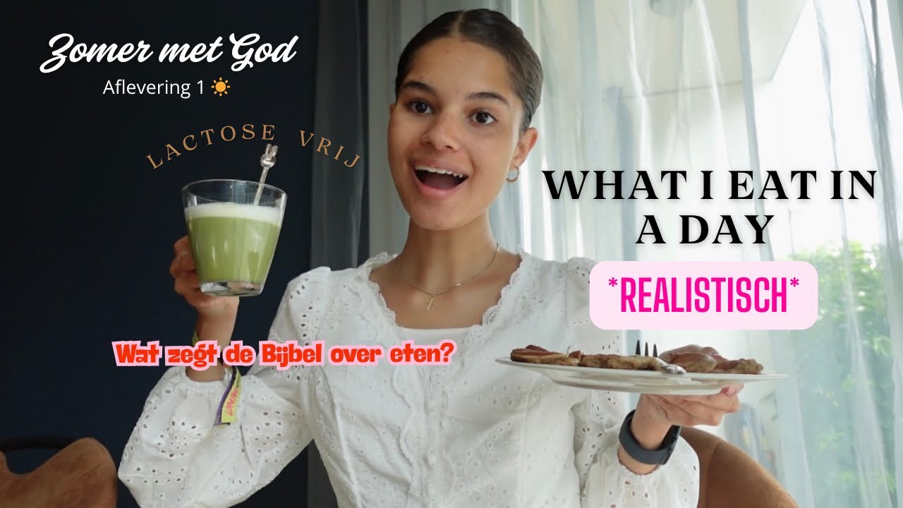What I Eat in a Day 🍽️ | Lactosevrij & Gevarieerd
