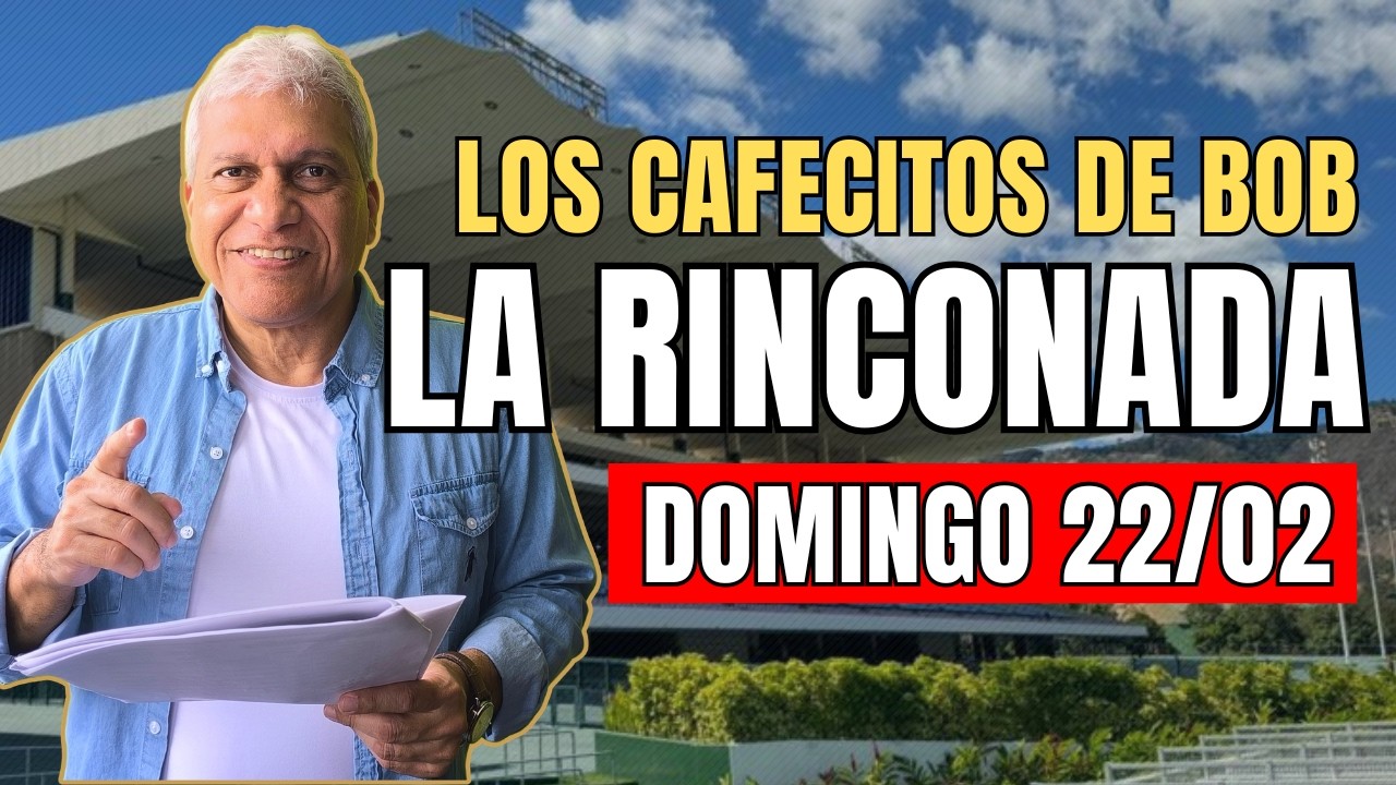 PRONÓSTICO 5 y 6 en #LosCafecitosDeBob☕️ - DOMINGO 22/02 - #LaRinconada