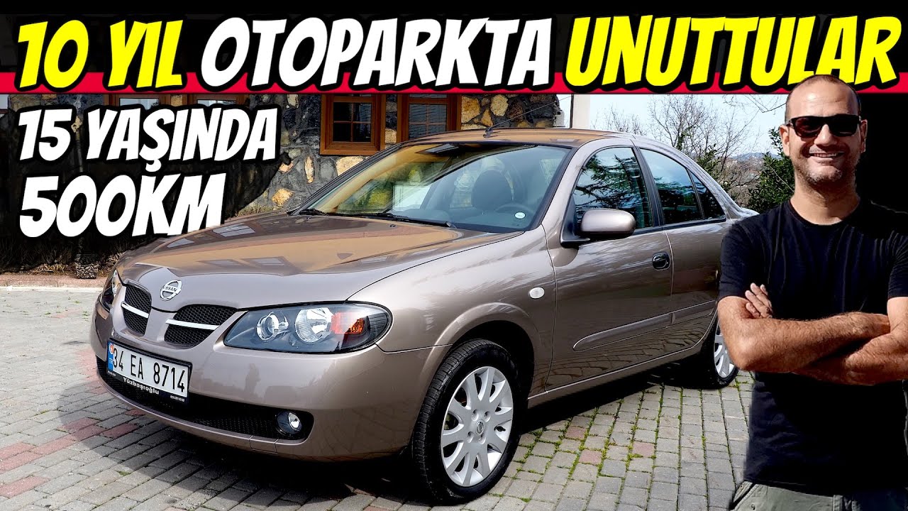 KM CİMRİLERİ | 500km'de 15 yaş Nissan Almera | Unuttukları arabayı 10.000TL ödeyip çıkardılar.