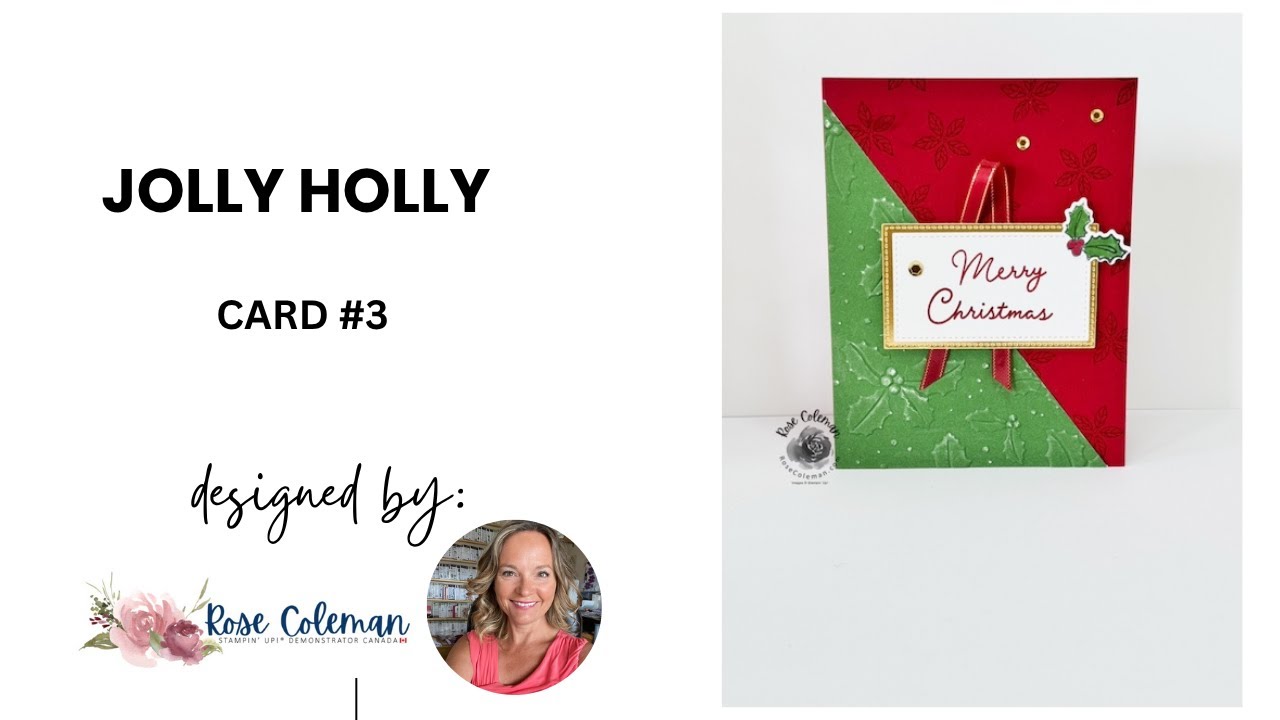 Jolly Holly card #3